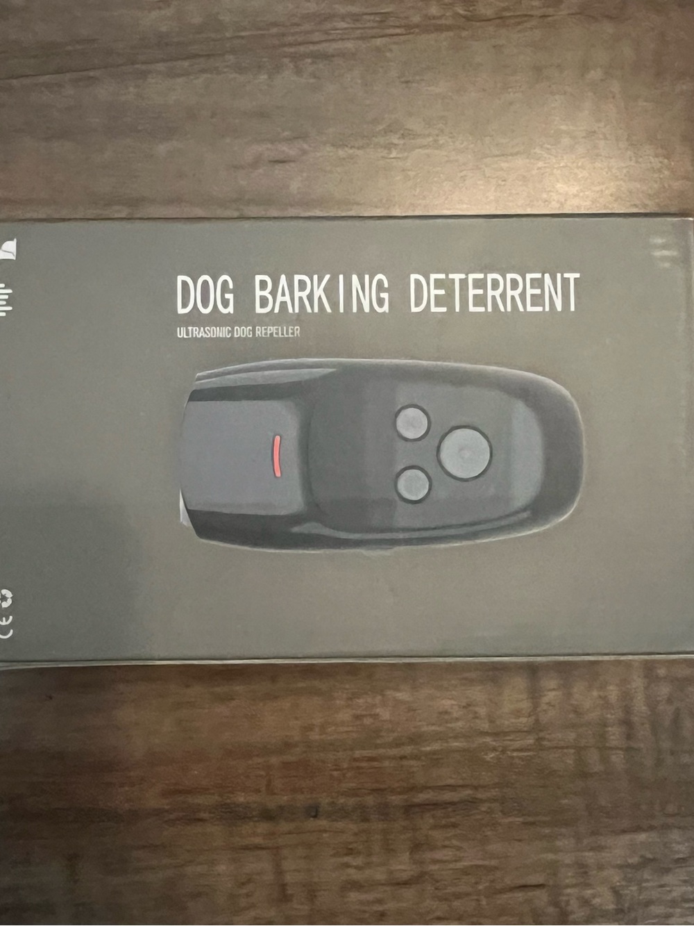 Dog Barking Deterrent Ultrasonic Repeller - Black